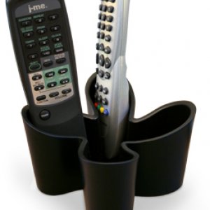 Stojan na diaľkové ovládače J-ME Cozy Remote Tidy - čierny