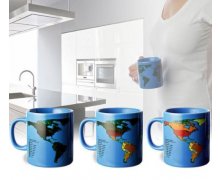 Hrnček "Globálne otepľovanie" reagujúci na teplotu