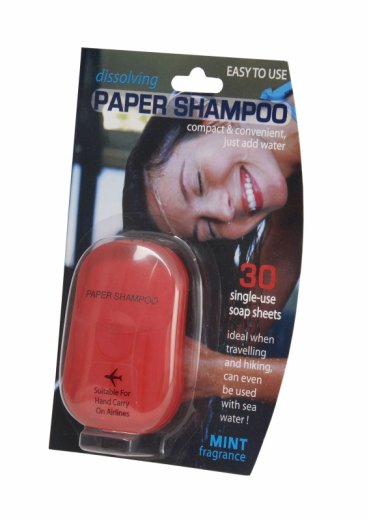 Papierový šampón