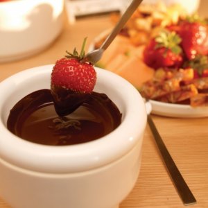 Čokoládové fondue