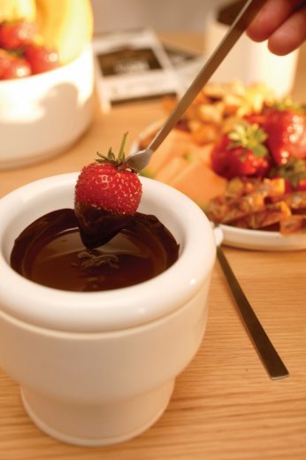 Čokoládové fondue