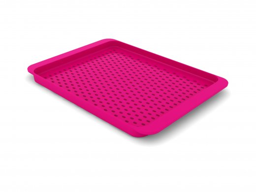 Protišmykový podnos Grip Tray ružový veľký