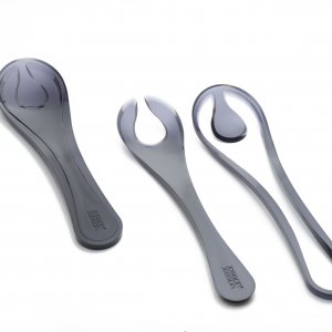 Šalátový príbor Salat spoon čierny