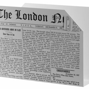 Stojan na noviny London News