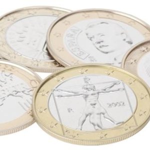 Podložky pod poháre Euro Mince