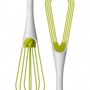 Skladacia metlička Twist Whisks biela zelená