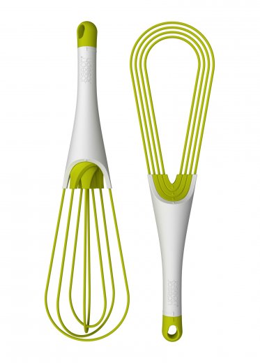 Skladacia metlička Twist Whisks biela zelená