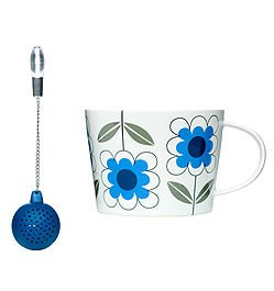 Čajová sada SAGAFORM Daisy  modrá