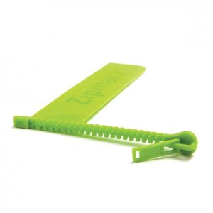 Záložka do knihy Zips - zelená