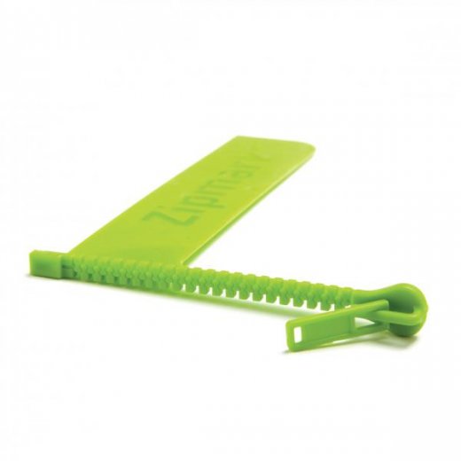 Záložka do knihy Zips - zelená