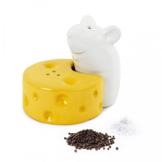 Soľnička a korenička Balvi Myška