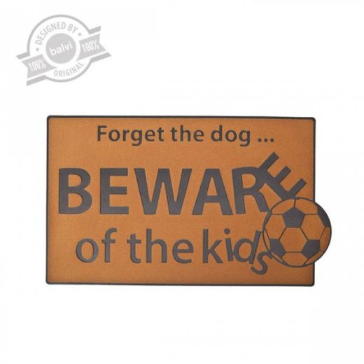 Rohožka BALVI Beware Of The Kids