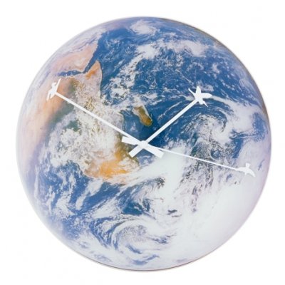 Nástenné hodiny - Planéta Zem
