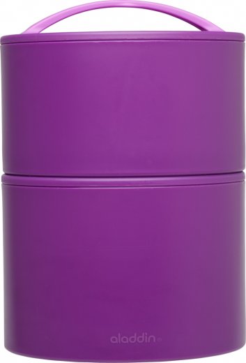 Termobox na obed/desiatu Bento 950ml - fialový
