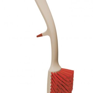 Kefa na riad JOSEPH JOSEPH Edge™ Dish Brush - šedá/červená