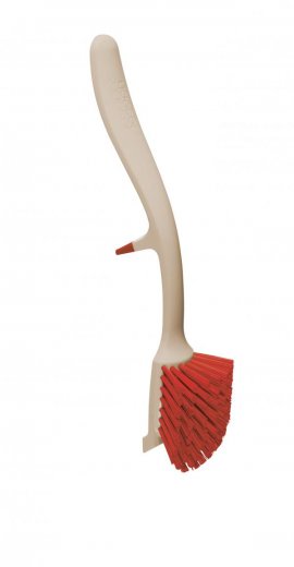 Kefa na riad JOSEPH JOSEPH Edge™ Dish Brush - šedá/červená