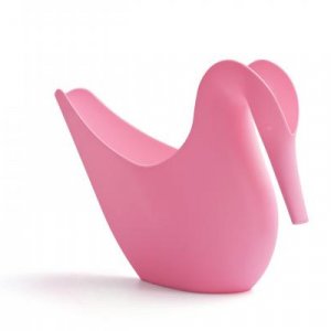 Konvička na zalievanie Qualy Swan - ružová