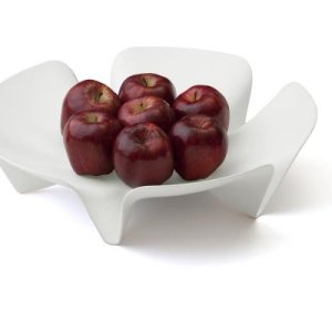 Misa na ovocie Qualy Flower Fruit Tray - veľká, biela
