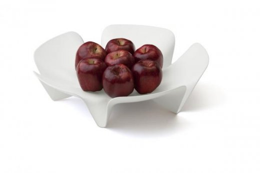 Misa na ovocie Qualy Flower Fruit Tray - veľká, biela