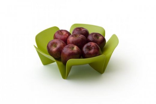 Misa na ovocie Qualy Flower Fruit Tray - malá, zelená