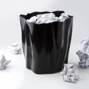 Odpadkový kôš QUALY Flow Bin - čierny