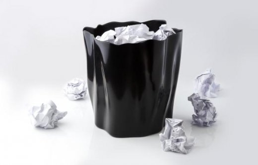 Odpadkový kôš QUALY Flow Bin - čierny