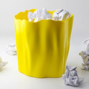 Odpadkový kôš QUALY Flow Bin - žltý