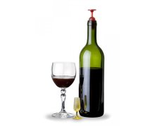 Uzáver vína Qualy T-Vin - červený
