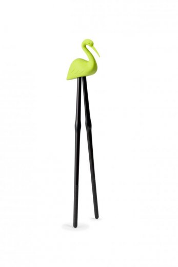 Jedálenské paličky Qualy Master Crane - zelené