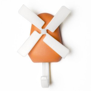 Vešiak Qualy Windmill - oranžový