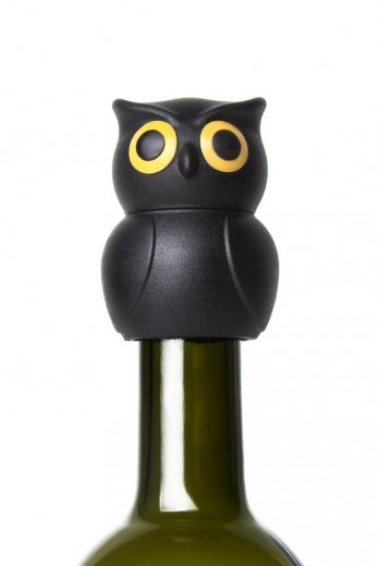 Uzáver fľaše na víno Qualy Owl Wine Stopper