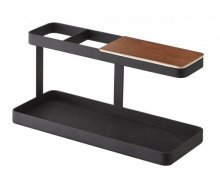 Multifunkčný stojan YAMAZAKI Tower Desk Bar - čierny