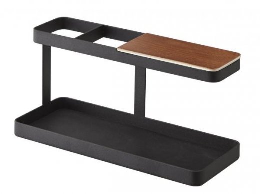 Multifunkčný stojan YAMAZAKI Tower Desk Bar - čierny