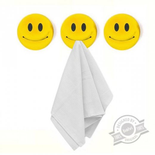 Samolepiace klipy na utierky BALVI Smiles