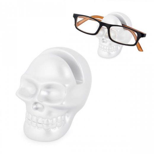 Stojan na okuliare BALVI Skully - biely