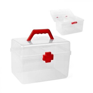 Krabica na lieky BALVI First-Aid Box- transparentná