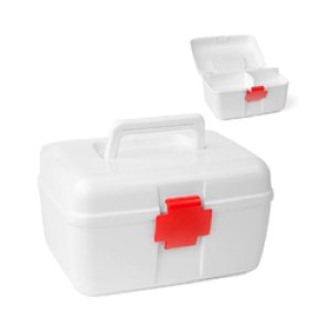 Nádoba na lieky BALVI First-Aid Box - biela