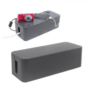 Nabíjací box BALVI Tidy Cable Organizer- šedý