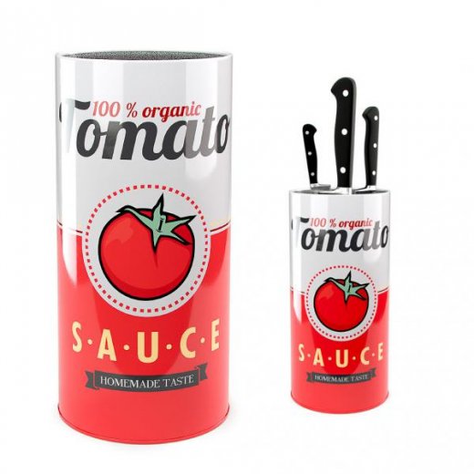 Stojan na nože BALVI Tomato Knife Holder