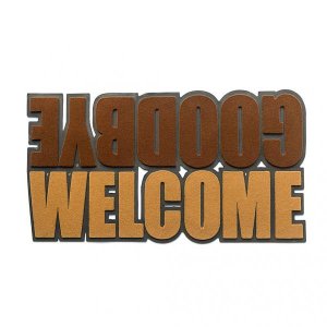 Rohožka BALVI Welcome Goodbye