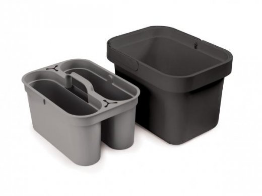 Vedro na čistiace prostriedky JOSEPH JOSEPH Clean&Store™- šedý