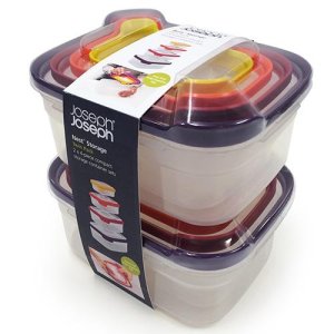 Kompaktné sady nádob JOSEPH JOSEPH Nest™ Storage 4 / dve balenia
