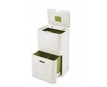 Koše na triedený odpad JOSEPH JOSEPH IntelligentWaste™ Totem 48 - smotanová