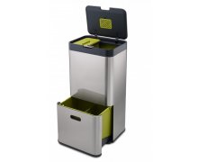 Koše na triedený odpad JOSEPH JOSEPH IntelligentWaste™ Totem 60S - nerez