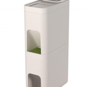 Koše na triedený odpad JOSEPH JOSEPH IntelligentWaste™ Stack 52 - smotanová