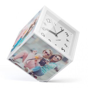 Rotujúca fotokocka s hodinami BALVI Photo-Clock