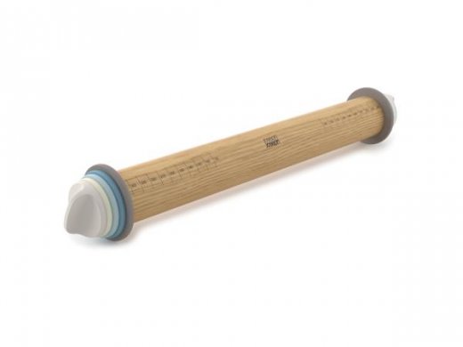 Nastaviteľný valček JOSEPH JOSEPH Adjustable Rolling Pin- farebné krúžky
