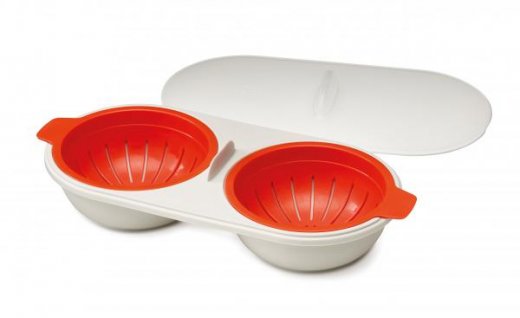 Misky na stratené vajcia JOSEPH JOSEPH M-Cuisine™ Microwave Egg Poacher