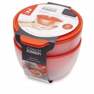 Sada - dvojstenné misy JOSEPH JOSEPH M-Cuisine™ Cool-touch Microwave Bowl