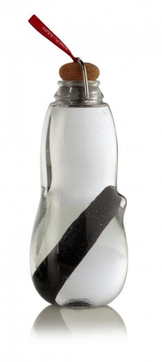Filtračná fľaša s binchotanom BLACK-BLUM Eau Good, 800ml, s červenou značkou